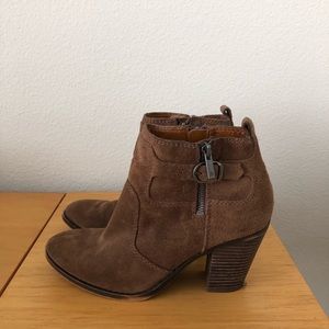Lucky Brand Suede Booties